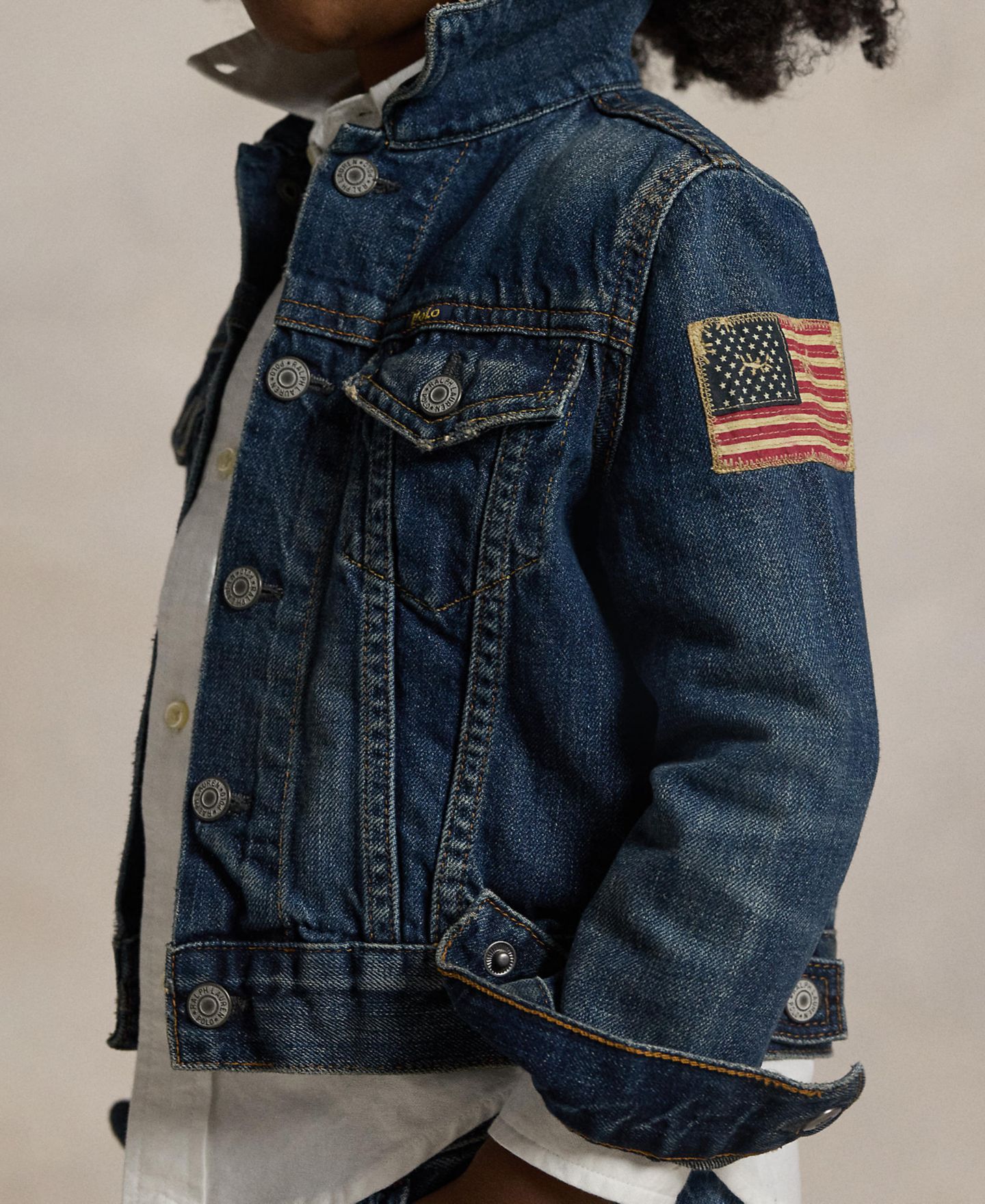 Куртка Polo Ralph Lauren Cotton Denim Trucker Jacket для мальчиков, цвет: Варёный — фото 3