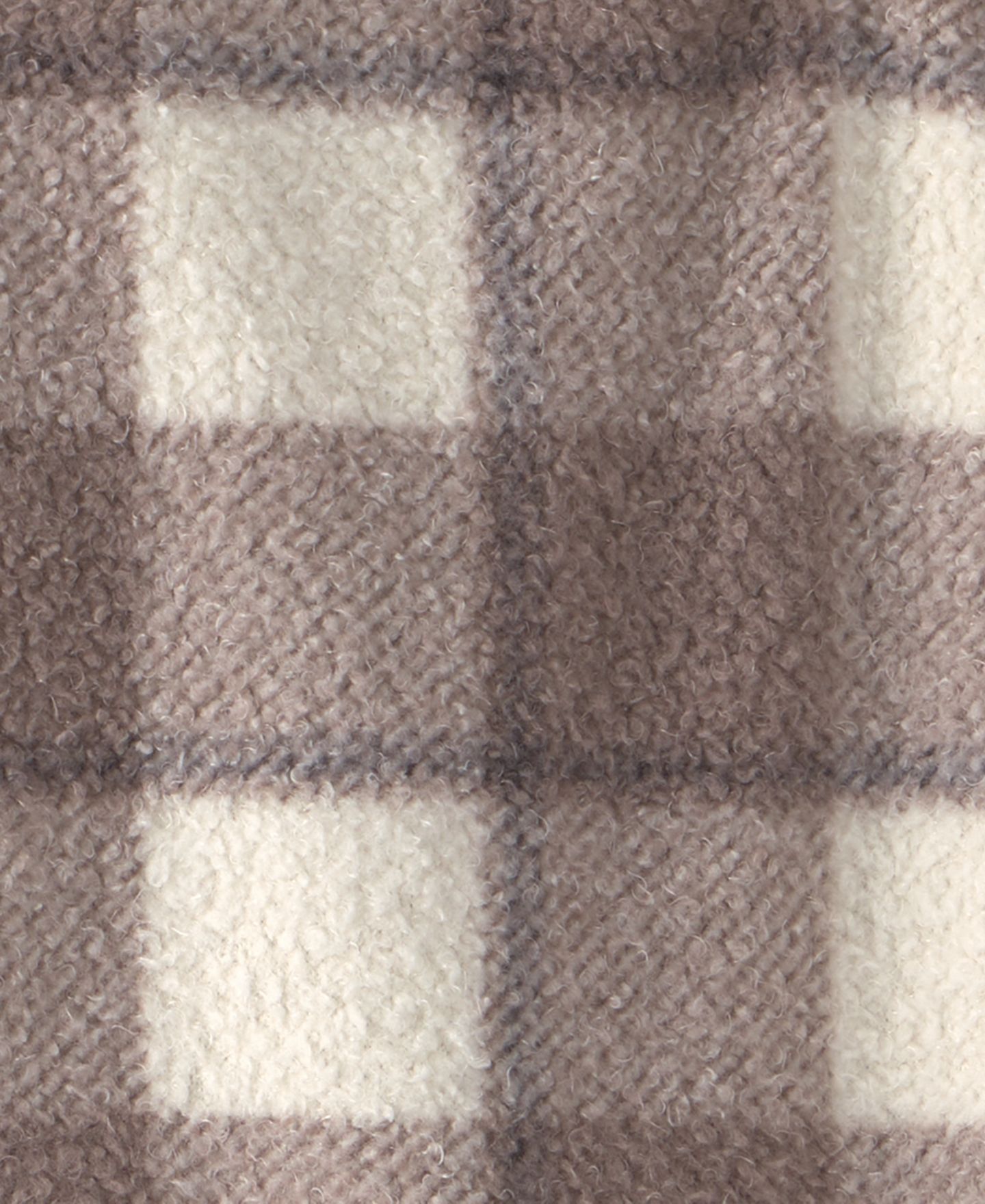 Детский флисовый комплект Carter's Checkered Teddy для мальчиков 2T-5T: пуловер и брюки, цвет: Серый / Белый — фото 3