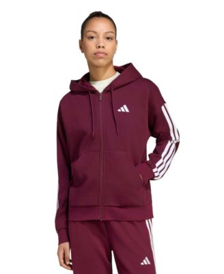 Women's 3-Stripe Fleece Full-Zip Hoodie