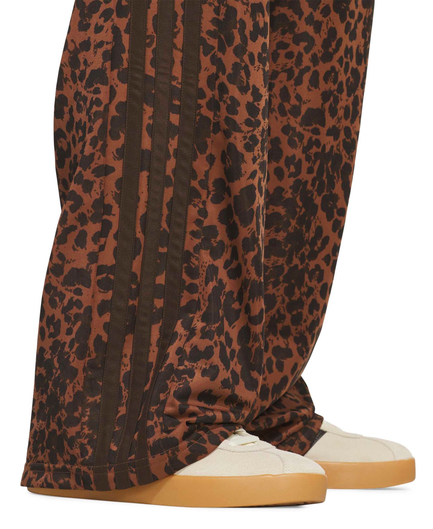 Женские брюки adidas Dayready High-Rise Wide-Leg Leopard-Print, цвет: Auco — фото 3