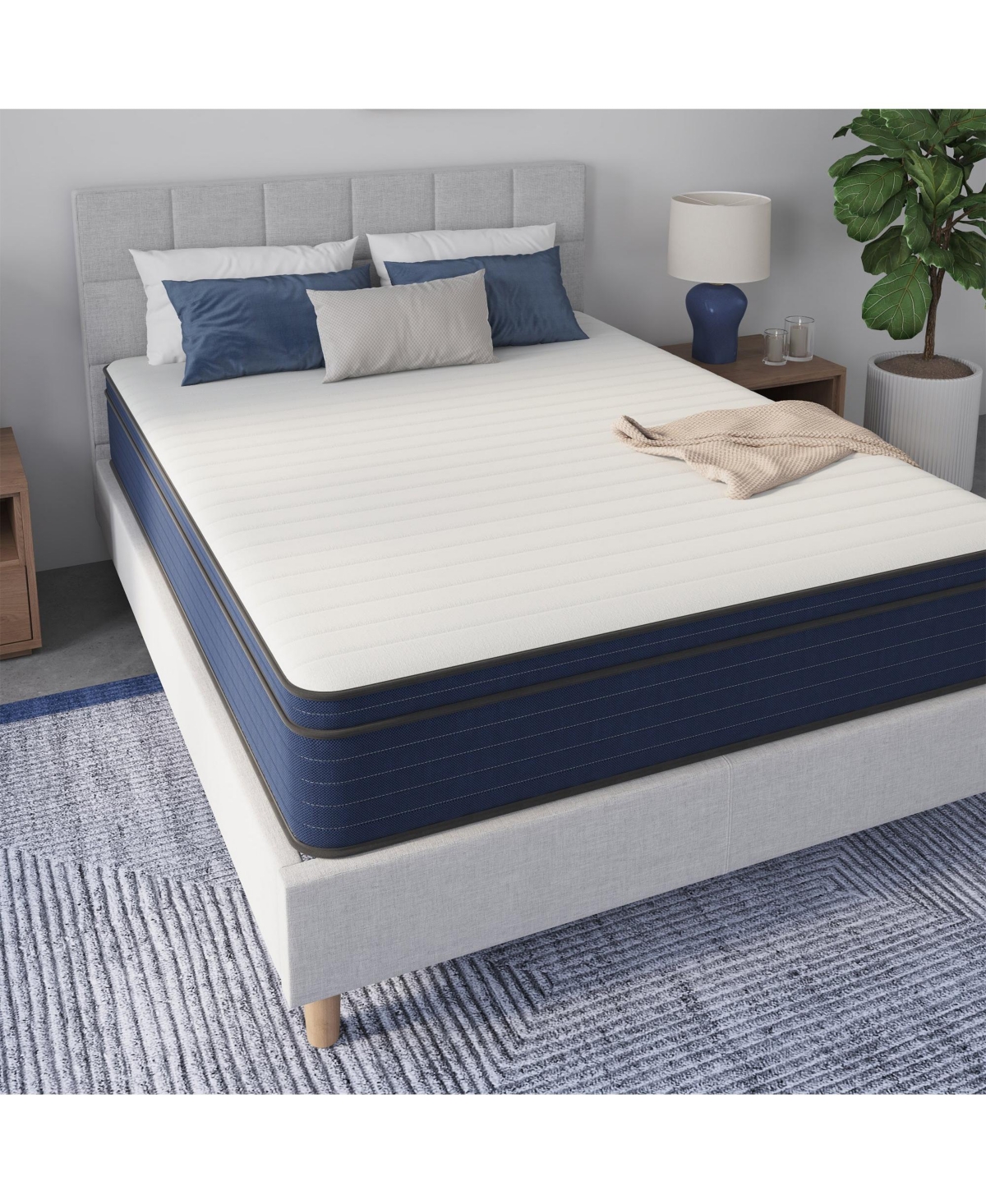 Clihome Euro Top Hybrid Cooling Gel Mattress