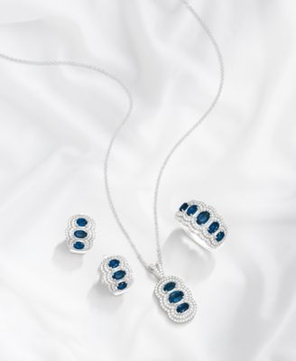 Gemstone & Diamond Jewellery in 14k White and Yellow Gold