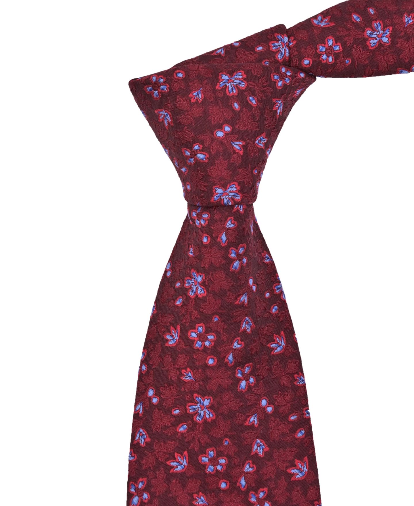Мужской галстук Tommy Hilfiger Baldwin Floral Tie, цвет: Красный — фото 5