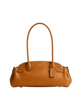 Soft Empire Medium Leather Shoulder Bag 34