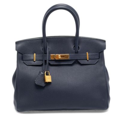 Women's Birkin 30 Rouge Leather Tote