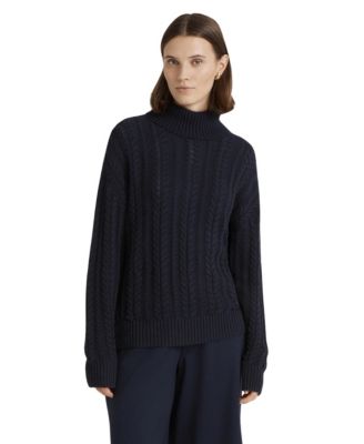 Women's Vivana Cable-Knit Turtleneck Sweater