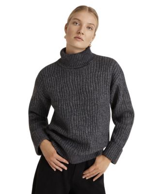 Women's Albie Ribbed-Knit Roll-Neck Sweater