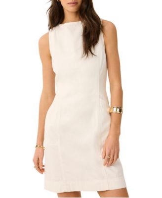 Women's Sleeveless Denim Mini Dress