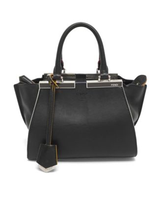 Women's Petite 3Jours Leather Tote Bag