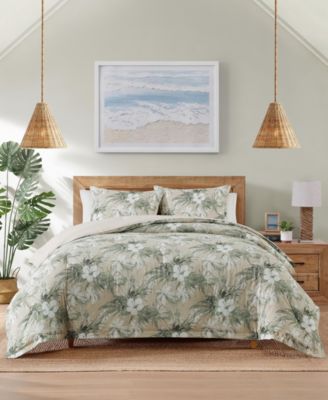 Beachway Blooms Reversible Comforter Sets