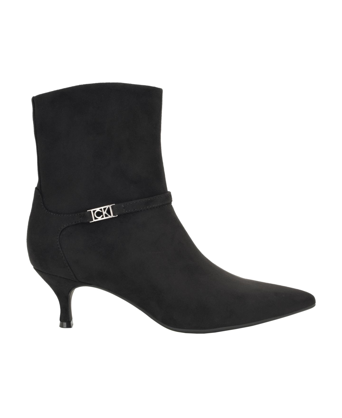 Женские туфли Calvin Klein Sanzey Kitten Heel Bootie, цвет: Чёрный — фото 2