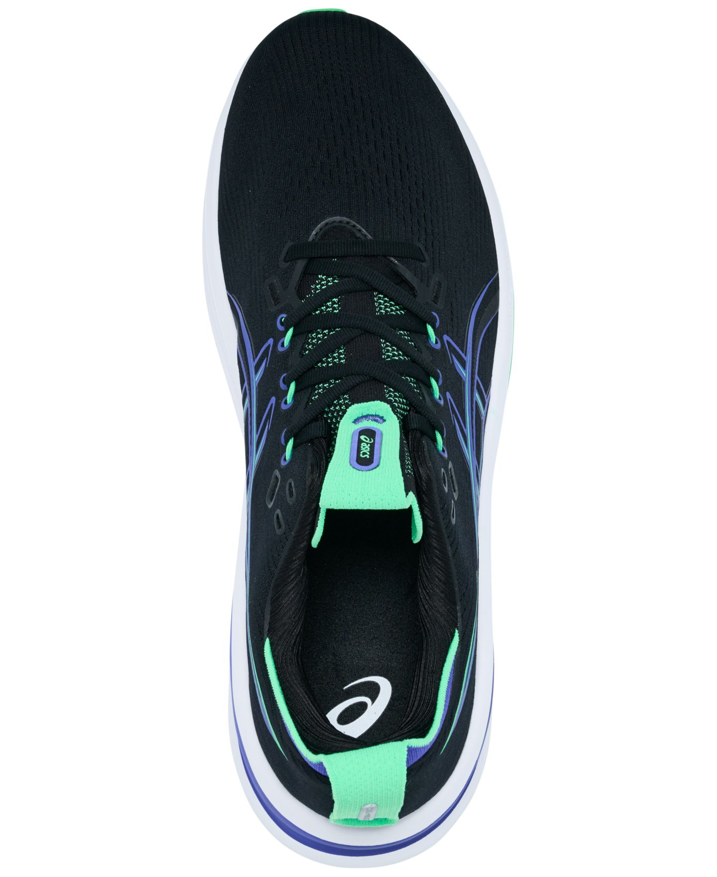 Мужские кроссовки Asics Gel-Nimbus 28 Running, цвет: Чёрный / Кобальтовый — фото 5