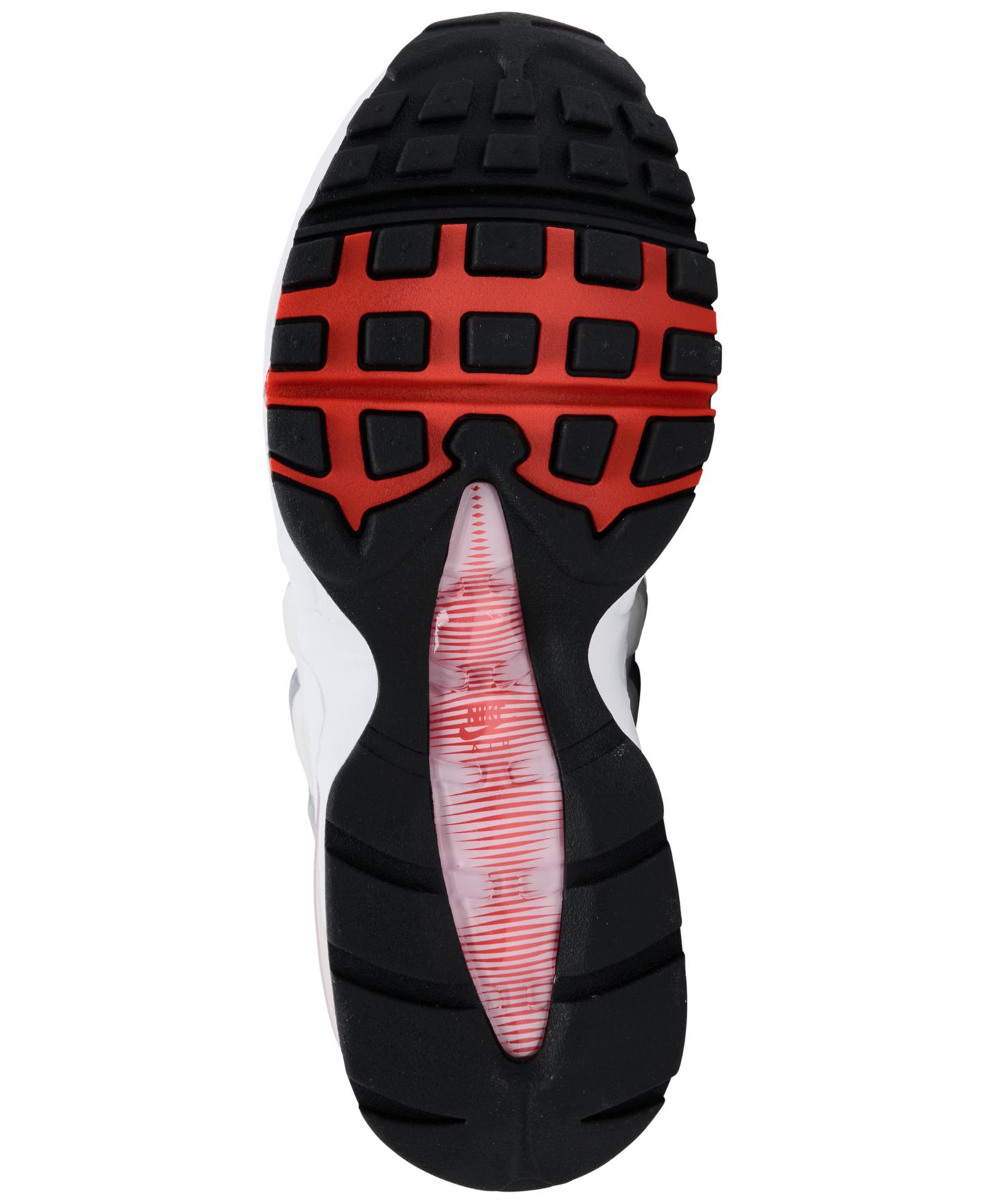 Женские кроссовки Nike Air Max 95 Big Bubble Lifestyle, цвет: Белый / Розовый — фото 6