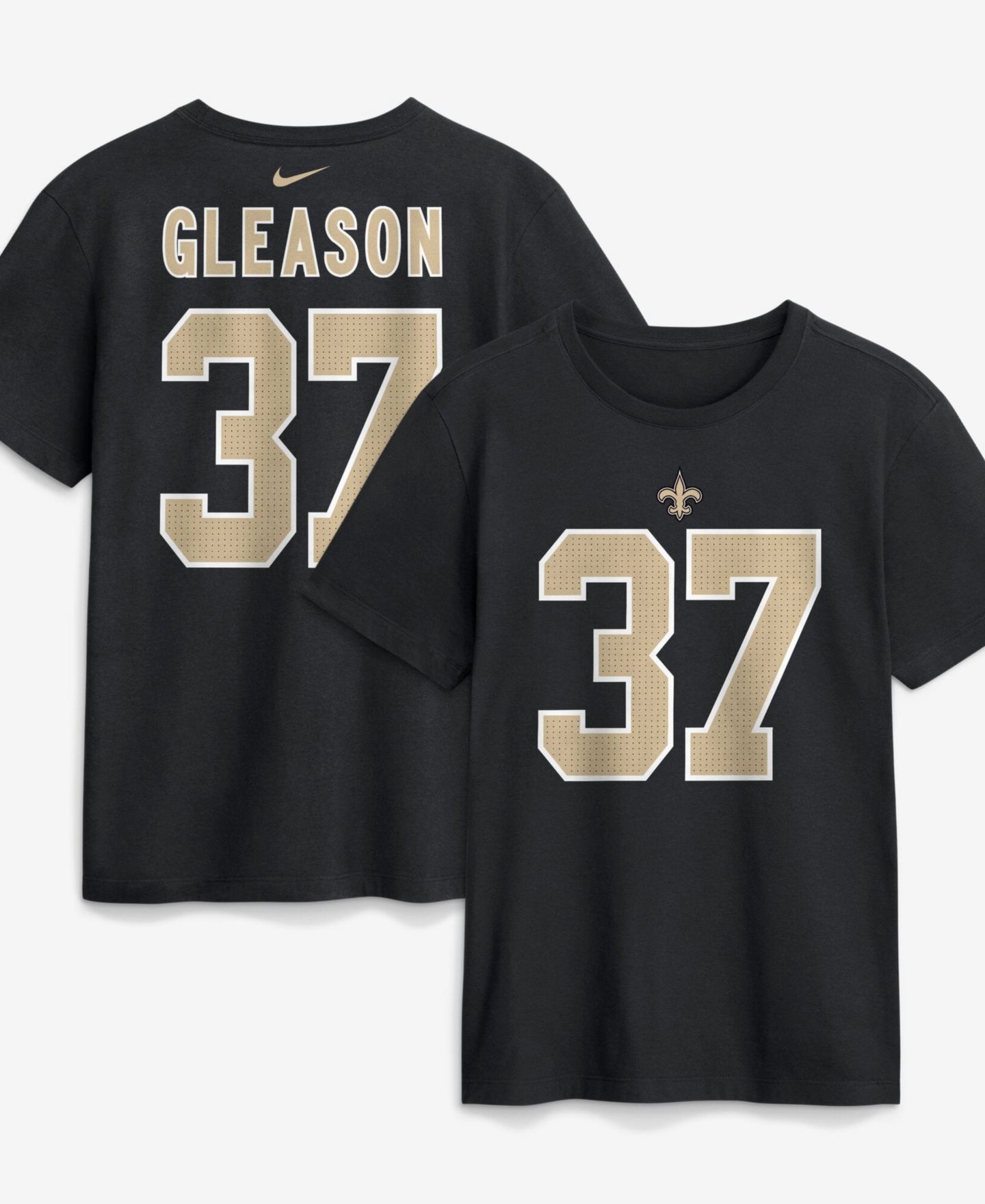 Мужская футболка Nike New Orleans Saints Steve Gleason Retired Name Number Screen-Printed — фото 1