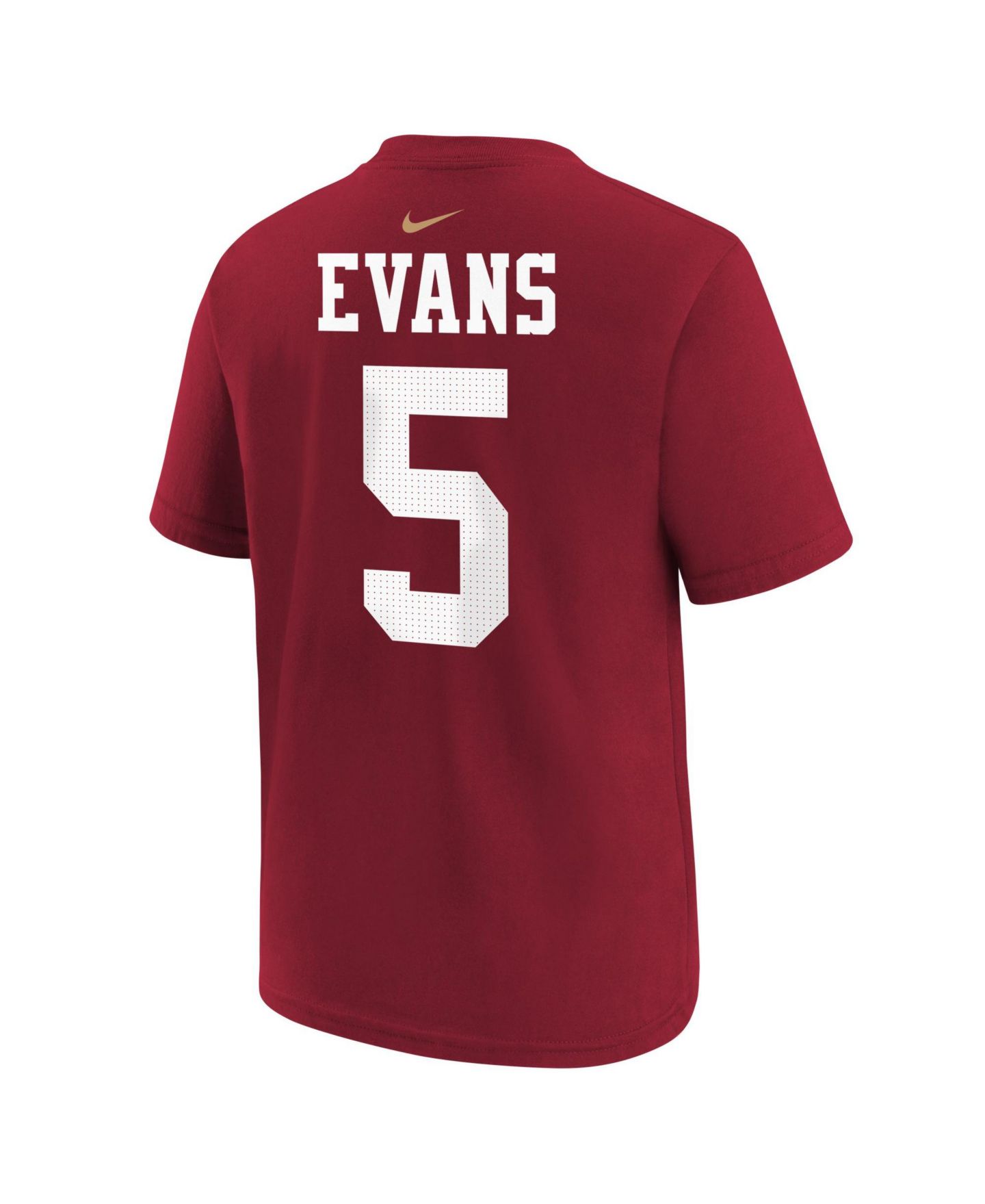Детская футболка Nike San Francisco 49ers Mike Evans Name & Number Screen-Printed — фото 2