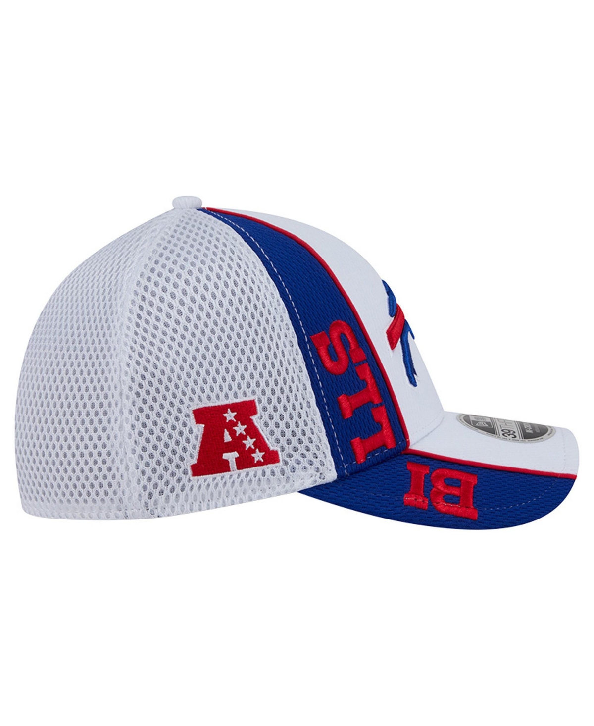 New Era Men's Buffalo Bills 39THIRTY Stretch-fit Mid-Crown Baseball Cap
