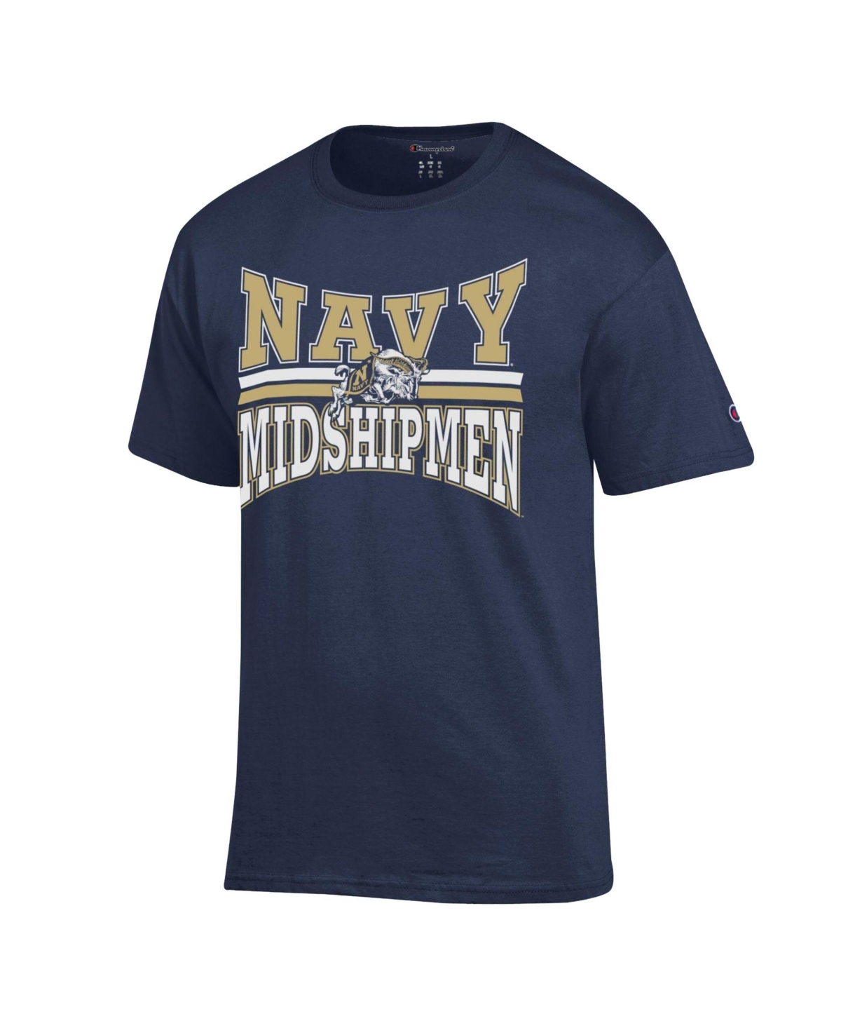 Champion Men's Navy Midshipmen Team Zoom T-Shirt
