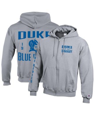 Men's Duke Blue Devils Varsity Powerblend Full-Zip Fleece-Lined Relaxed-Fit Hoodie