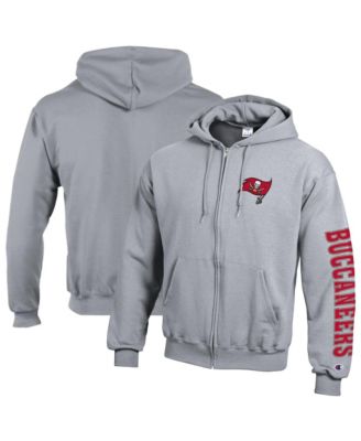 Men's Tampa Bay Buccaneers Full Zip Fleece-Lined Hoodie