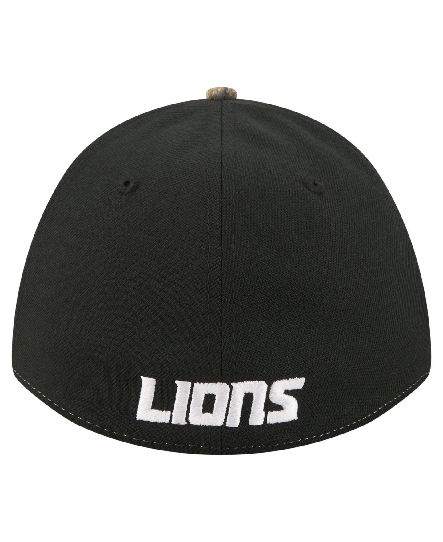 Мужская кепка New Era Detroit Lions Real Tree 39THIRTY Stretch Fit — фото 5
