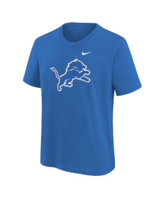 Boys' and Girls' Detroit Lions Screen-Print Tagless-Collar Cotton T-Shirt