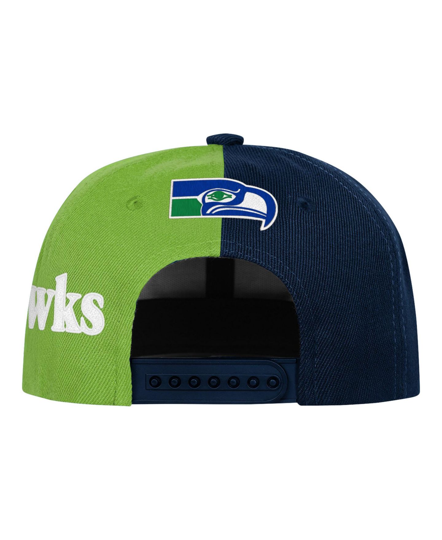 Детская кепка Outerstuff Seattle Seahawks Side Swipe Retro Snapback Hat — фото 2