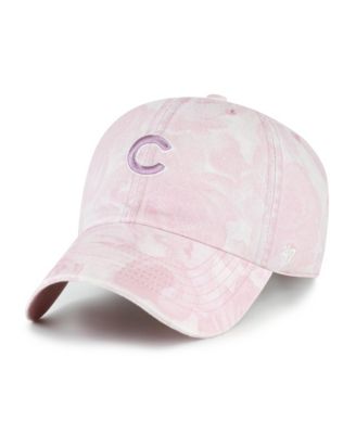 Women's Pink Chicago Cubs Gardenia Clean Up Adjustable Hat