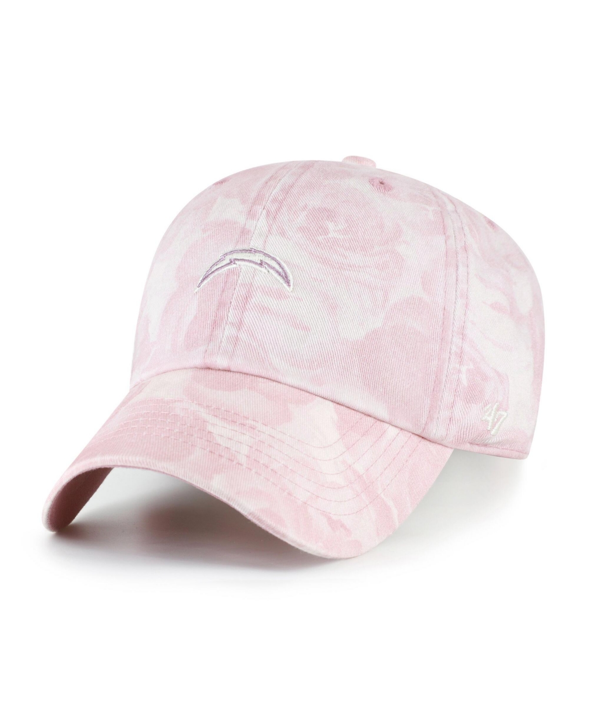 '47 Brand Women's Pink Los Angeles Chargers Gardenia Clean Up Adjustable Hat