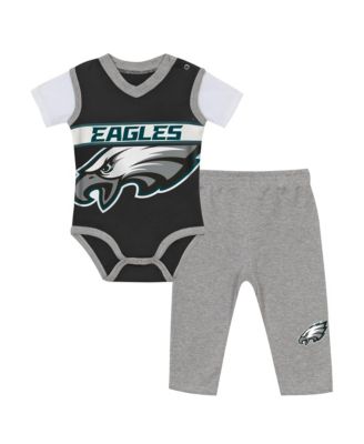 Baby Boys and Girls' Philadelphia Eagles Jersey Bodysuit and Pants Set