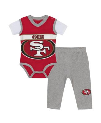 Baby Boys' and Girls' San Francisco 49ers Jersey Bodysuit and Pants Set