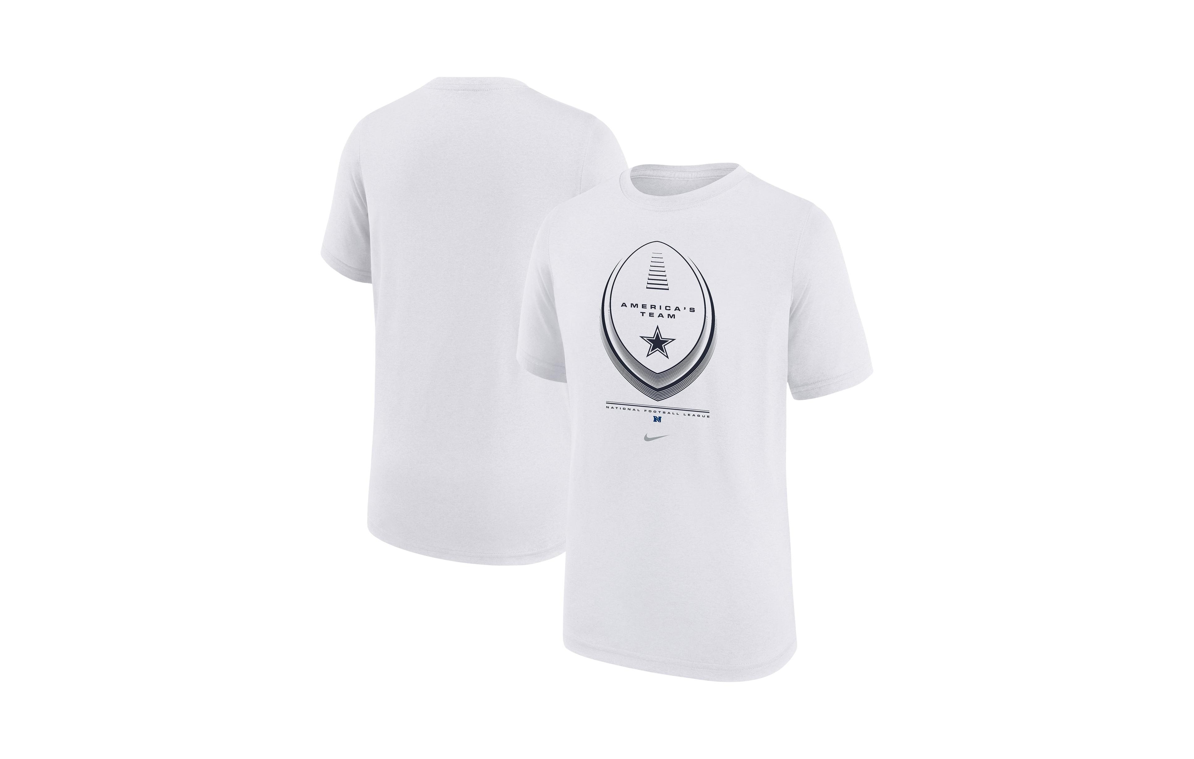 Nike Boys' and Girls' Dallas Cowboys Legend Icon T-Shirt