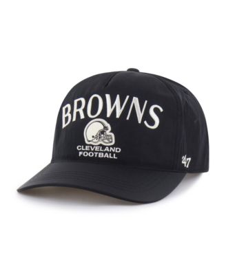 Men's Black Cleveland Browns Modernia Hitch Adjustable Hat