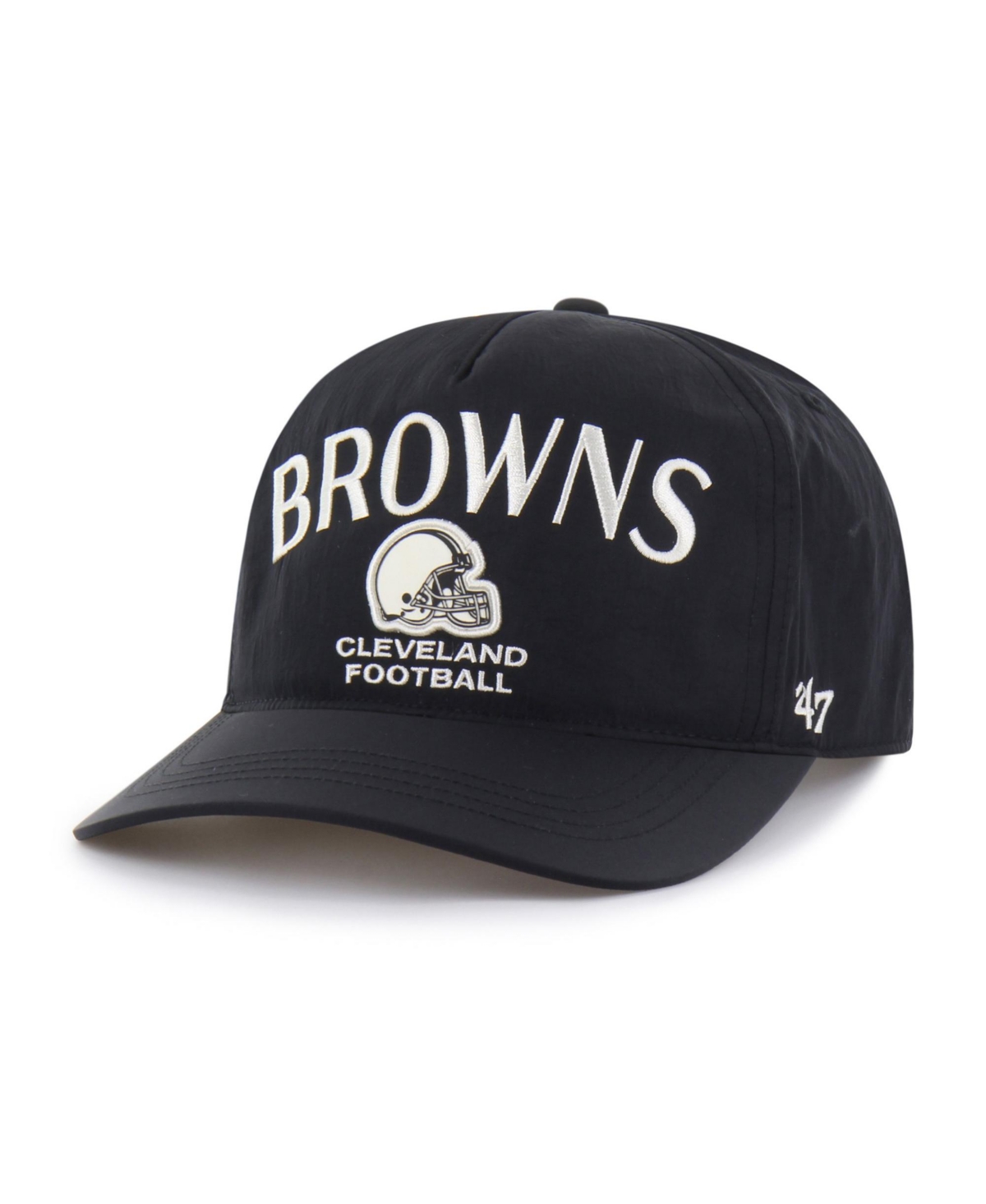 '47 Brand Men's Black Cleveland Browns Modernia Hitch Adjustable Hat - Black