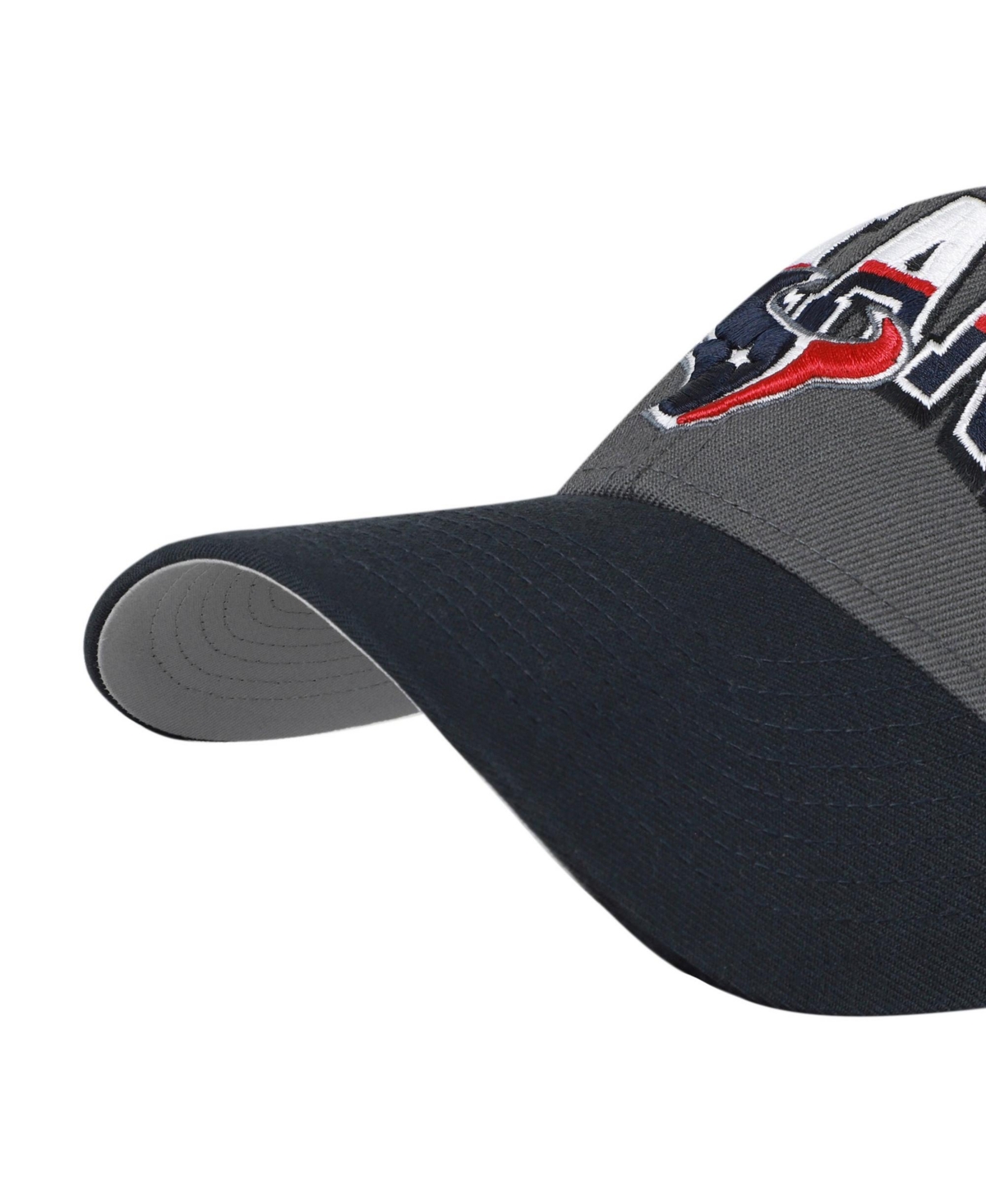 '47 Brand Houston Texans Split Block Mvp Structured Curved-Bill Adjustable Hat