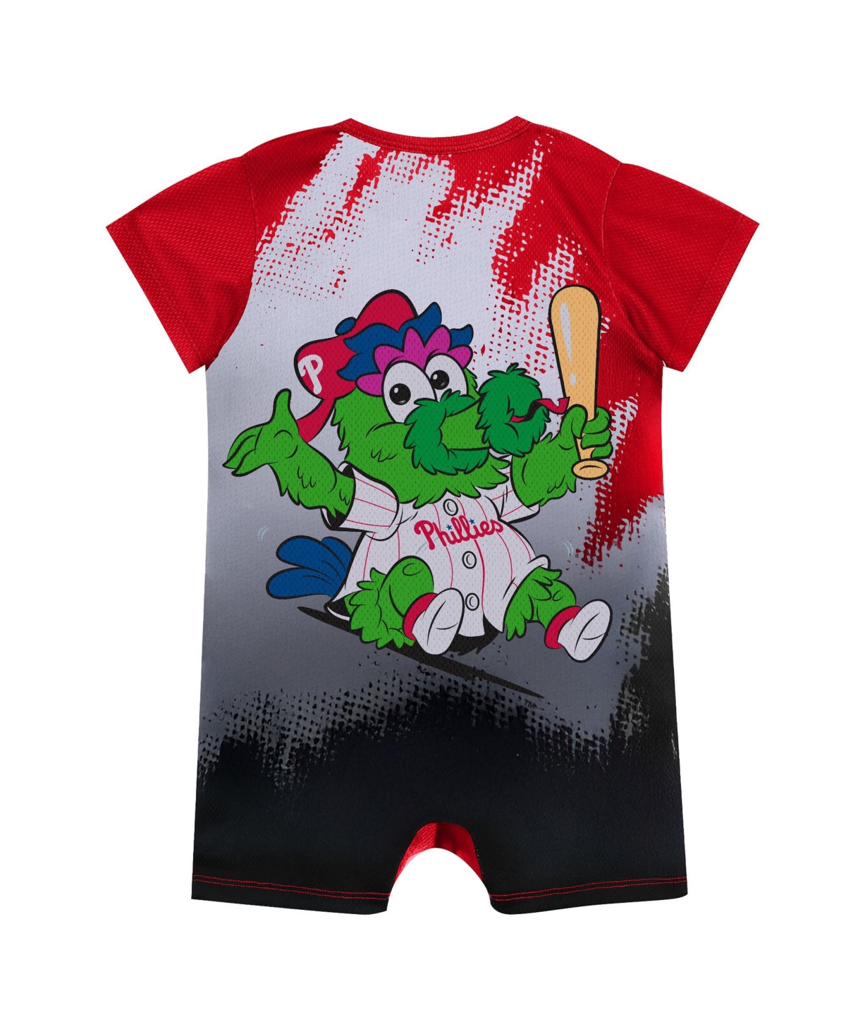 Outerstuff Baby Philadelphia Phillies Mascot Short-Sleeve Bodysuit