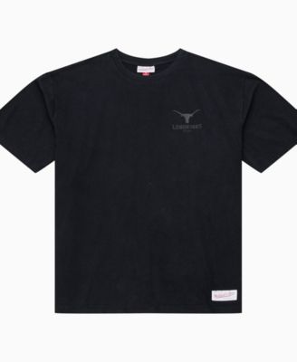 Men's Black Texas Longhorns Monochrome Icon T-Shirt