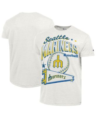 Men's Seattle Mariners Winning Tradition Cooperstown Distressed Tri-Blend T-Shirt