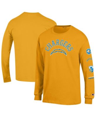 Men's Los Angeles Chargers Seal Long-Sleeve Cotton T-Shirt