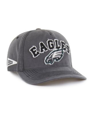 Men's Charcoal Philadelphia Eagles Calderwood Well Worn Hitch Adjustable Hat