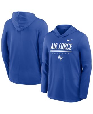 Men's Air Force Falcons 2026 Sideline Removable-Sleeves Hoodie