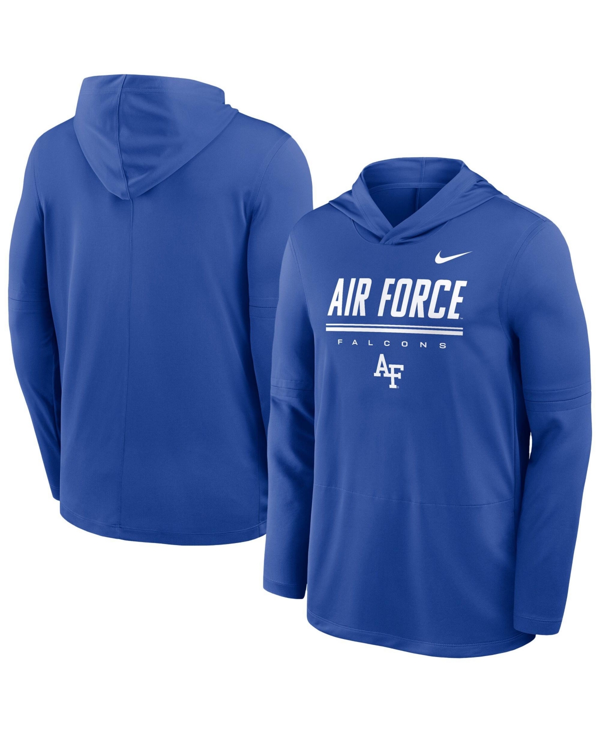 Nike Men's Air Force Falcons 2026 Sideline Removable-Sleeves Hoodie