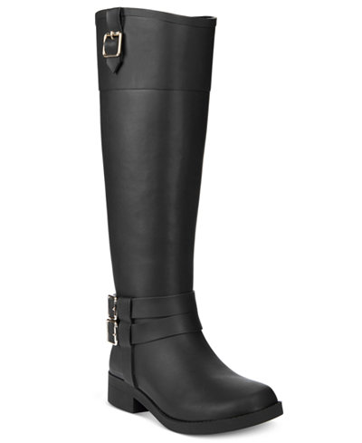 INC International Concepts Women's Federica Rain Boots, Only at Macy's