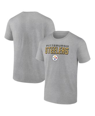 Men's Pittsburgh Steelers Swagger Screen-Print Graphics Crewneck T-Shirt