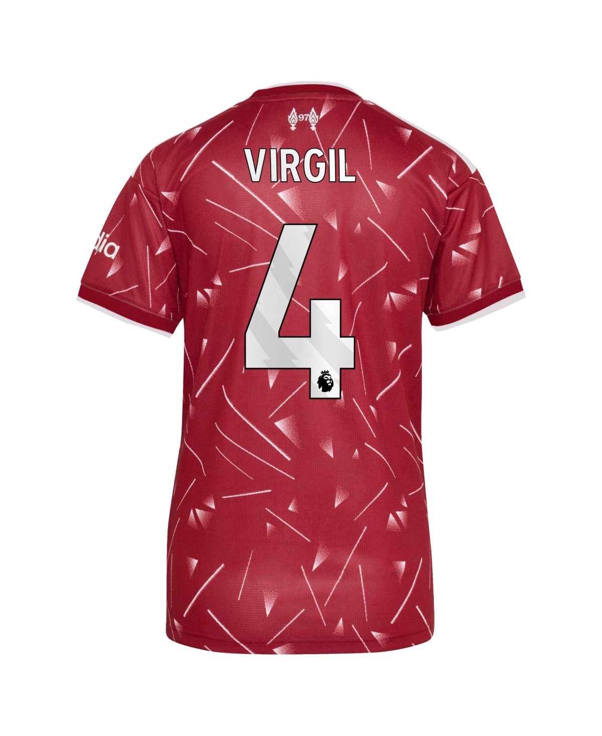 Adidas Women's Virgil van Dijk Red Liverpool 2026/27 Home Replica Jersey