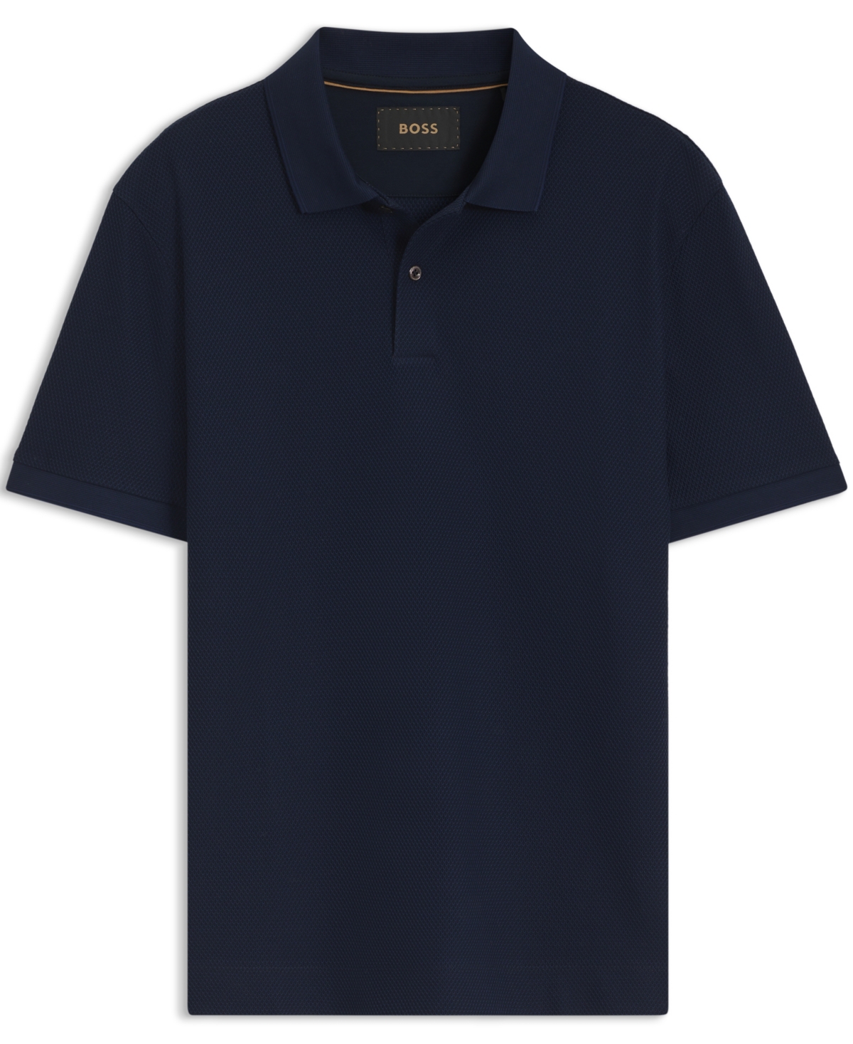 Boss by Hugo Men's Cotton Two-Tone Regular-Fit Polo Shirt