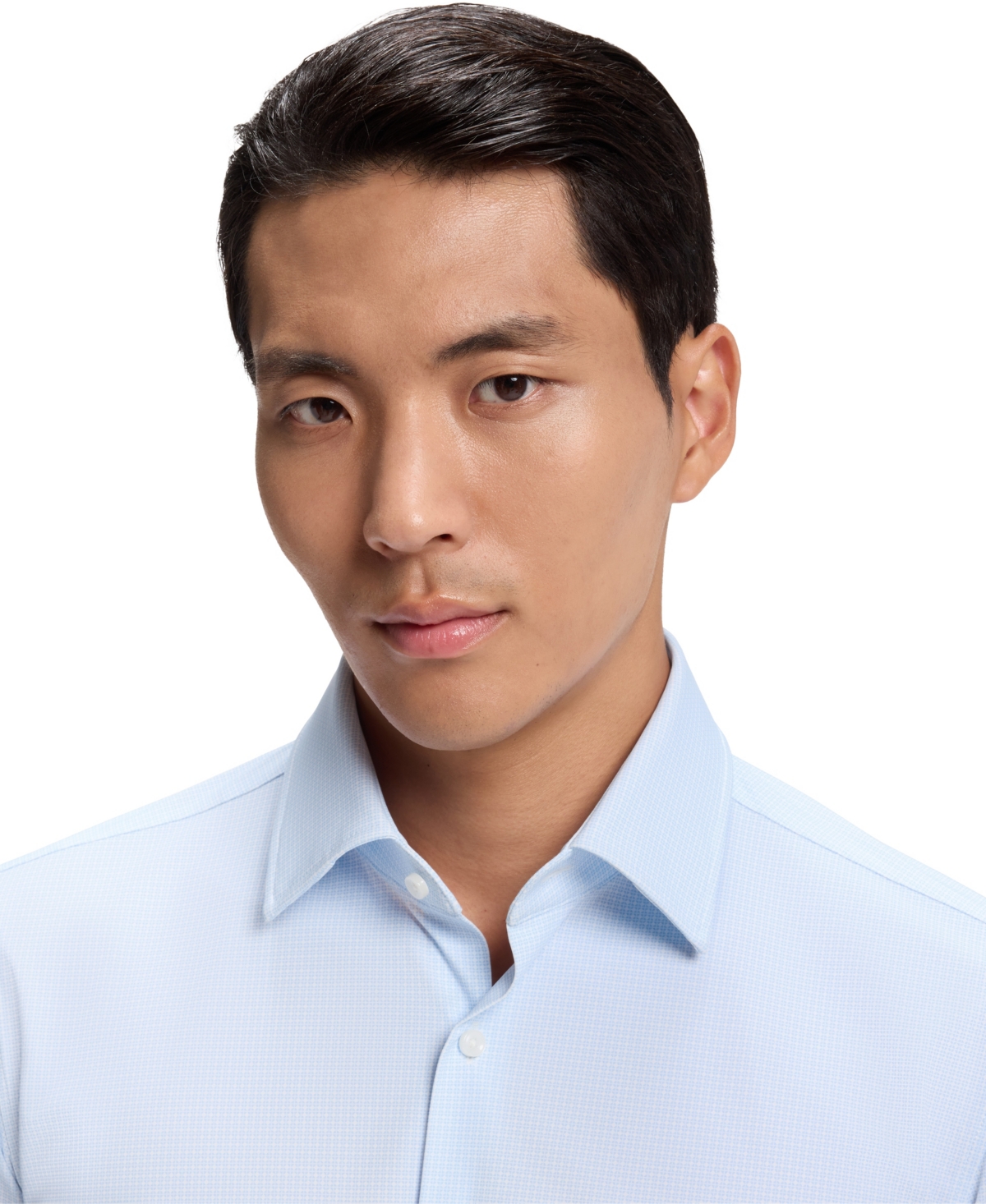 Boss by Hugo Men's Printed Performance-Stretch Jersey Slim-Fit Dress Shirt