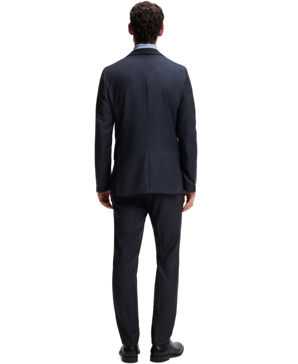 Boss by Hugo Men's Wool Patterned Slim-Fit Blazer