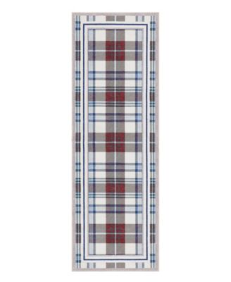 Non-Skid Printed Washable Runner Rug, 72" x 24"