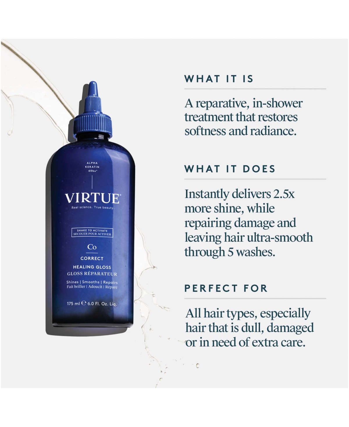 Virtue Healing Gloss, 6 oz.