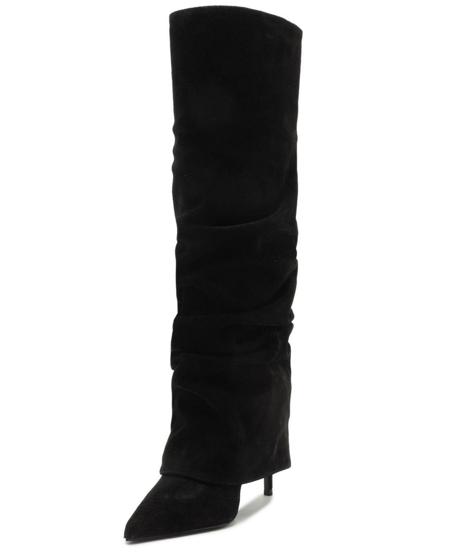 Женские ботинки Schutz Mikki Up Cloak Heeled Dress Boots, цвет: Чёрный — фото 8